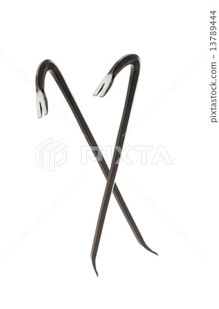 Crowbars isolated Crowbars isolated 13789444