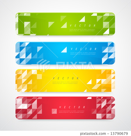 Flyer template header design.  13790679