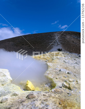 Sulfurous fumaroles, Vulcano, Lipari, Sicily, Italy Sulfurous fumaroles, Vulcano, Lipari, Sicily, Italy 13792236