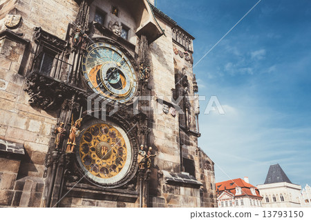 Astronomical Clock In Prague, Czech Republic Astronomical Clock In Prague, Czech Republic 13793150
