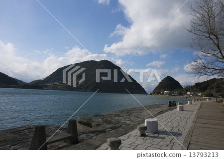 Uto Harbour和Amakusa no Mt. Uto Harbour和Amakusa no Mt. 13793213