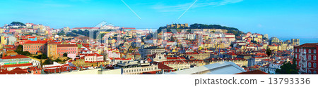 Lisbon sunny panorama Lisbon sunny panorama 13793336