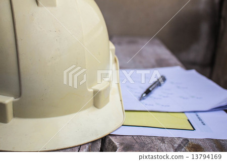 Hats on a wooden Hats on a wooden 13794169