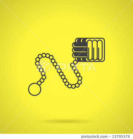 Black Monkeys fist flat vector icon 13795378
