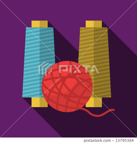 Colorful vector icon for threads 13795384
