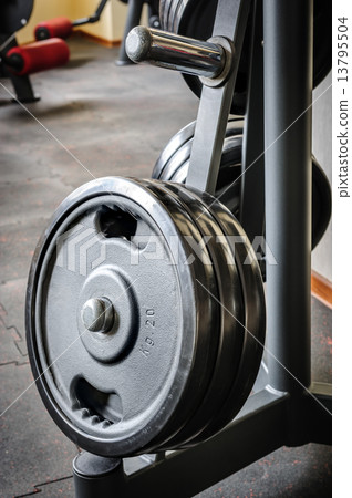 Barbell plates rack 13795504