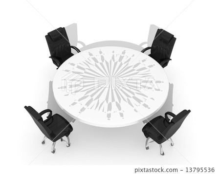Round table 13795536