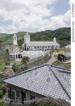 長崎的阿祖教堂 13796694