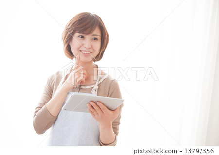 smile, digital tablet, tablet 13797356