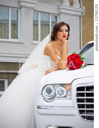 Bride near the house Bride near the house 13798120