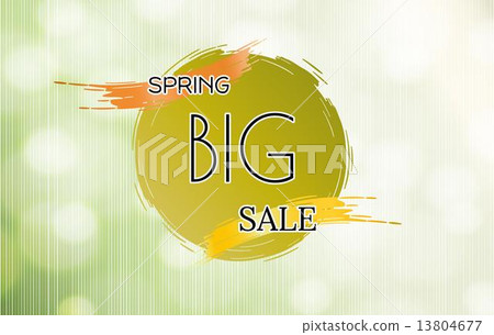 spring sale vector background 13804677