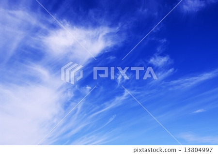 Summer blue sky with clouds Summer blue sky with clouds 13804997