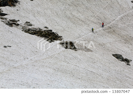Mountaineers going on Sosei River Mountaineers going on Sosei River 13807047