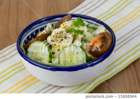 Greek salad Greek salad 13808064