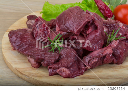Raw venison Raw venison 13808234