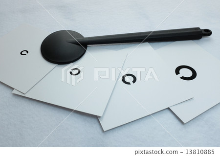 視力檢查Landolt信一個視力 13810885