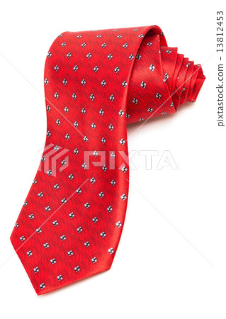 modern red tie 13812453