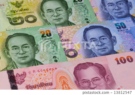 Different banknotes from Thailand Different banknotes from Thailand 13812547