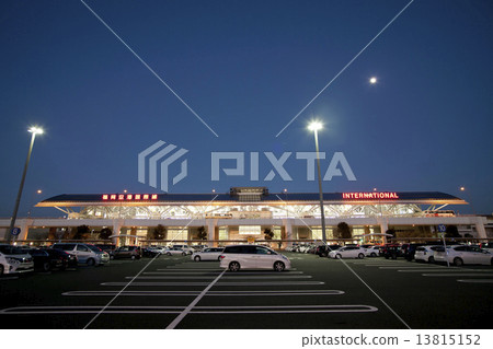 福岡機場國際航線夜視圖 13815152