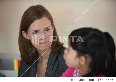 Kids Education in modern class room. Kids Education in modern class room. 13822576
