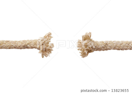 Breaking rope 13823655