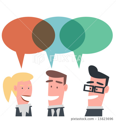 Business Team Conversation 13823696