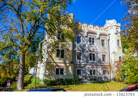 Hluboka Castle in Czech Republic 13823703