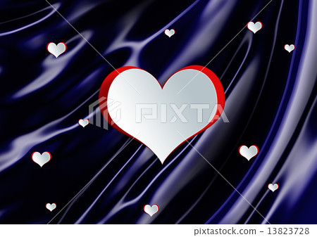 Heart shape on paper craft with egg Heart shape on paper craft with egg 13823728