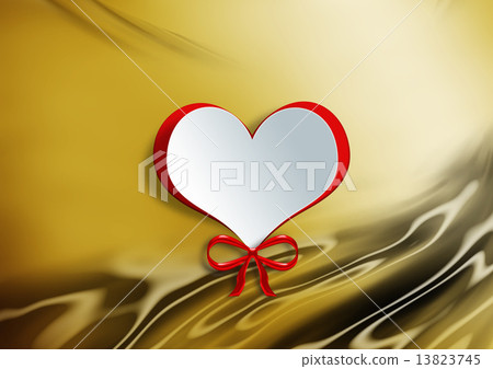 Heart shape on paper craft with egg Heart shape on paper craft with egg 13823745