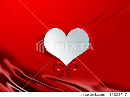 Heart shape on paper craft with egg Heart shape on paper craft with egg 13823747
