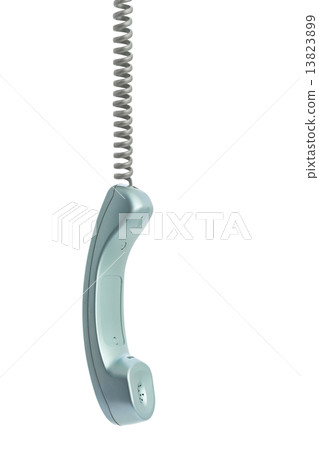 Telephone receiver and cable Telephone receiver and cable 13823899