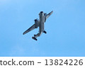 E-2 Hawkeye turning over the sky 13824226