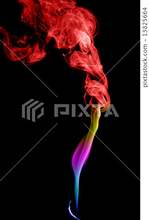 Abstract multicolored smoke Abstract multicolored smoke 13825664