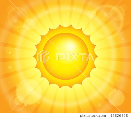 Abstract sun theme image 1 13826528