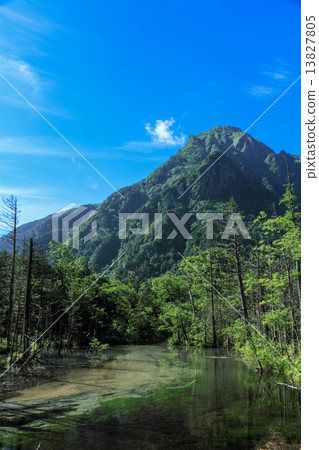 Kamikochi in summer 13827805