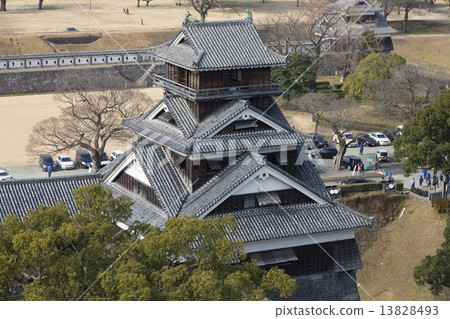 Kumamoto castle Uto oar 13828493