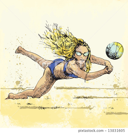 volleyball player 13831605