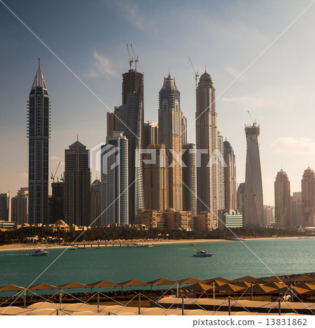Skyscrapers in Dubai Skyscrapers in Dubai 13831862