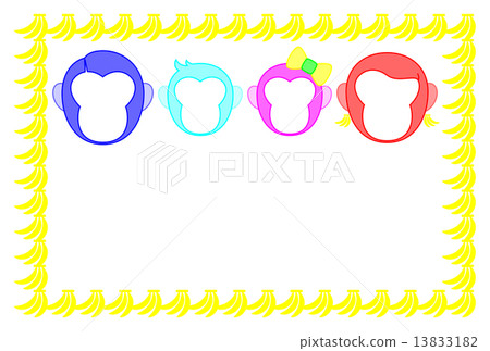 Postcard template face-up billboard - Family - Stock
