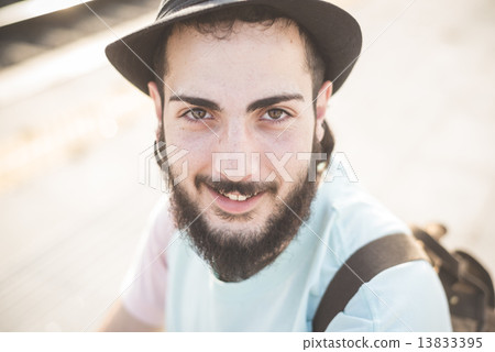 young handsome hipster gay modern man 13833395