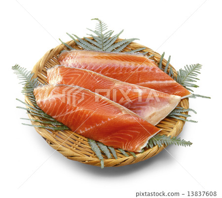 Salmon fillets 13837608