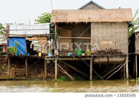 Rural Houses in Cambodia 13838506