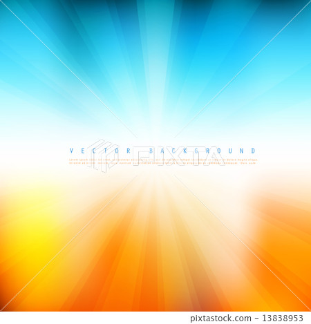 Vector Summer time background. Vector Summer time background. 13838953