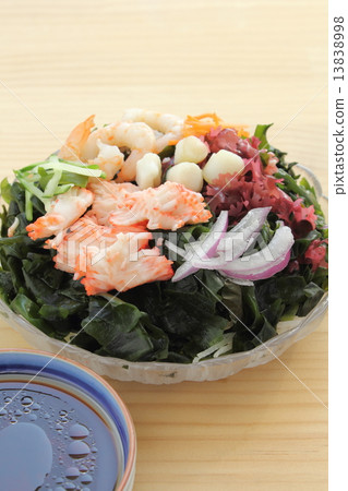 Seafood salad 13838998