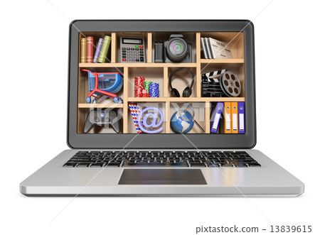 3D New technologies. Multimedia concept 13839615