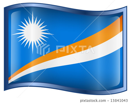 Marshall Islands Flag icon. Marshall Islands Flag icon. 13841043