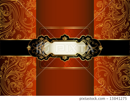 Vintage gold frame  13841275