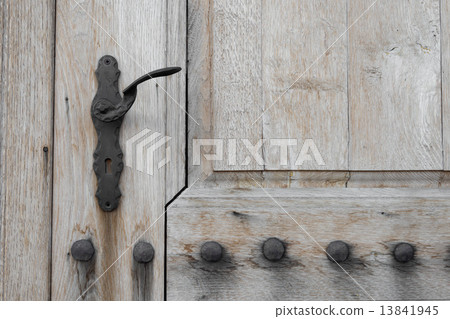 Old Wooden Vintage Gate. Background and Texture for text or image. Old Wooden Vintage Gate. Background and Texture for text or image. 13841945