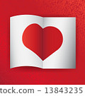 Valentine heart vector design. 13843235