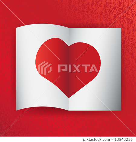 Valentine heart vector design. 13843235